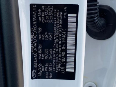 2026 Hyundai TUCSON SEL AWD