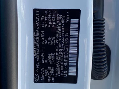 2026 Hyundai SANTA FE SEL AWD