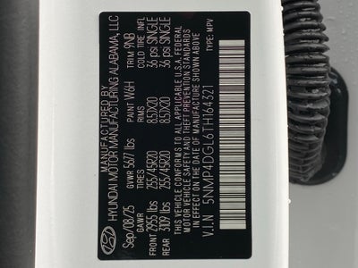 2026 Hyundai SANTA FE Limited AWD