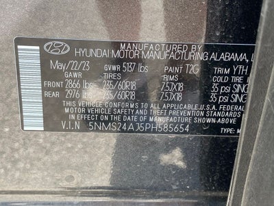 2023 Hyundai SANTA FE SEL