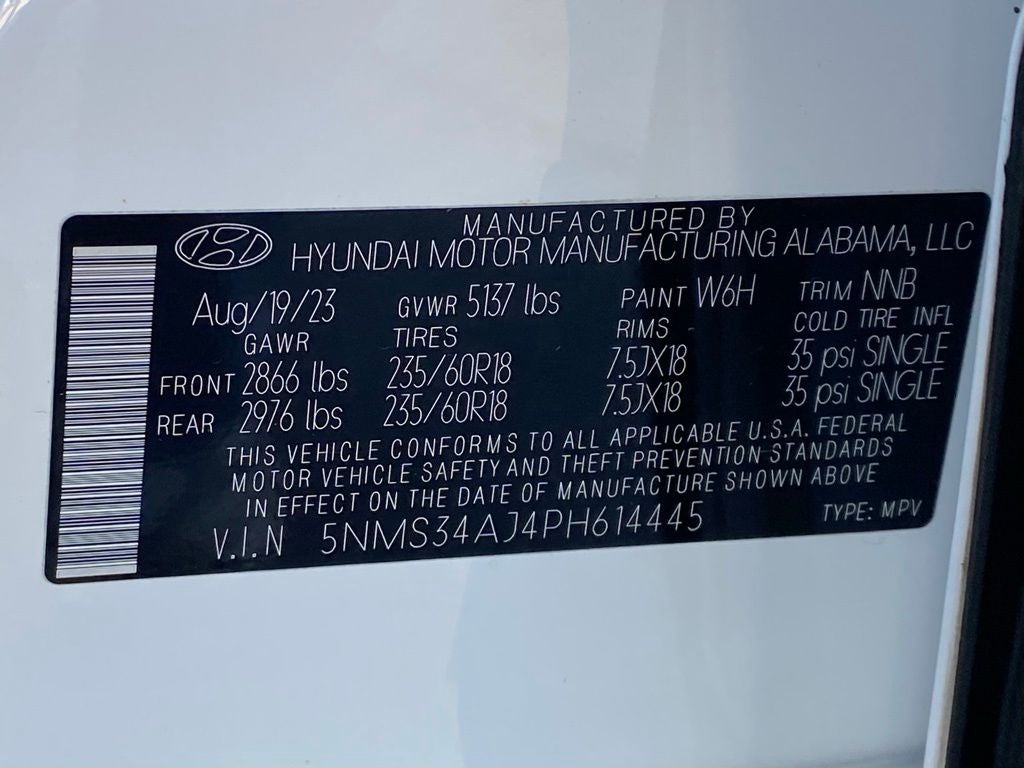 2023 Hyundai SANTA FE SEL