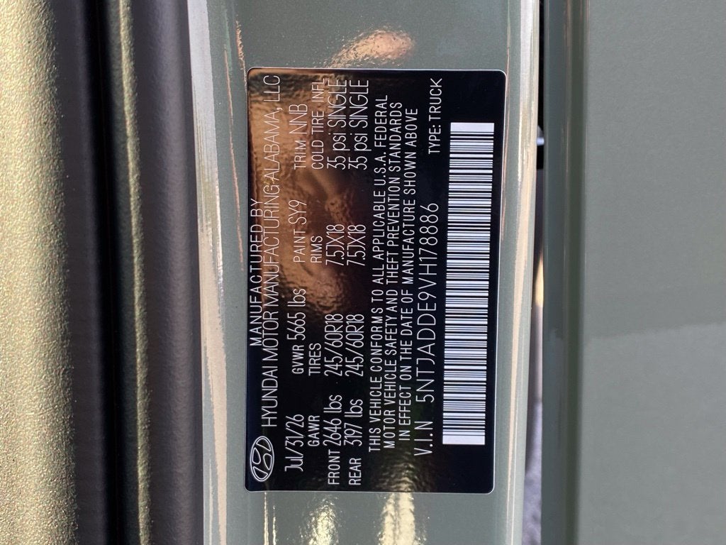 2027 Hyundai SANTA CRUZ SE AWD