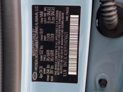 2026 Hyundai SANTA CRUZ SEL Activity FWD