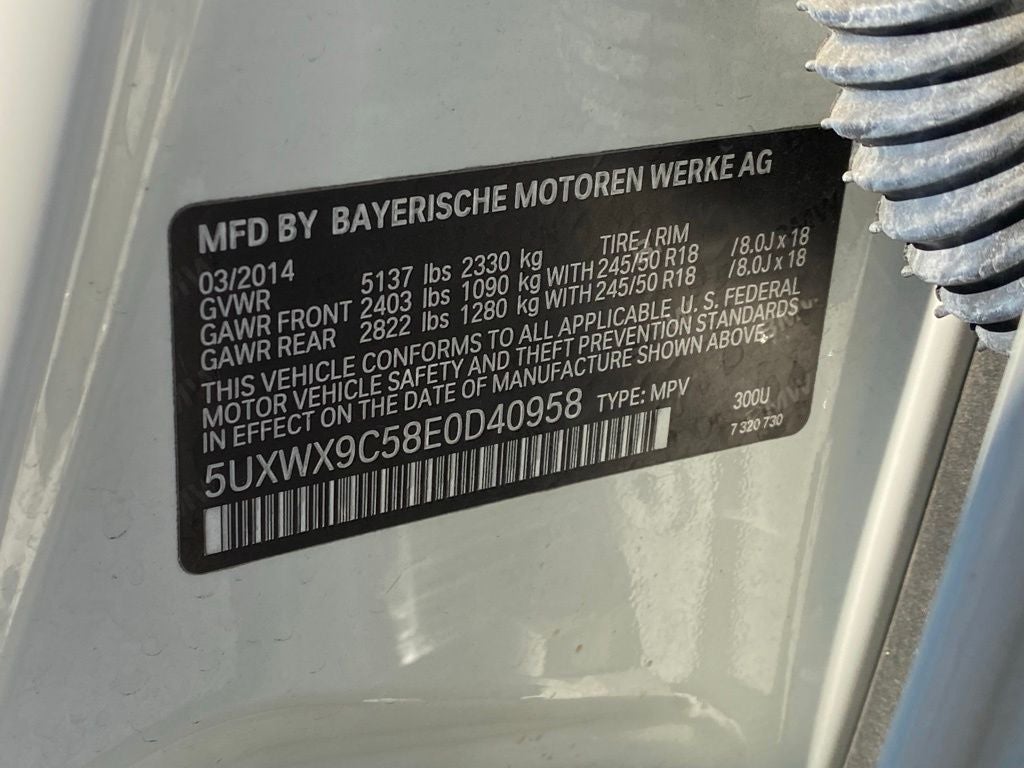 2014 BMW X3 xDrive28i