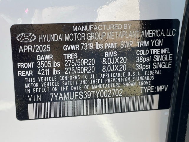 2026 Hyundai IONIQ 9 SEL