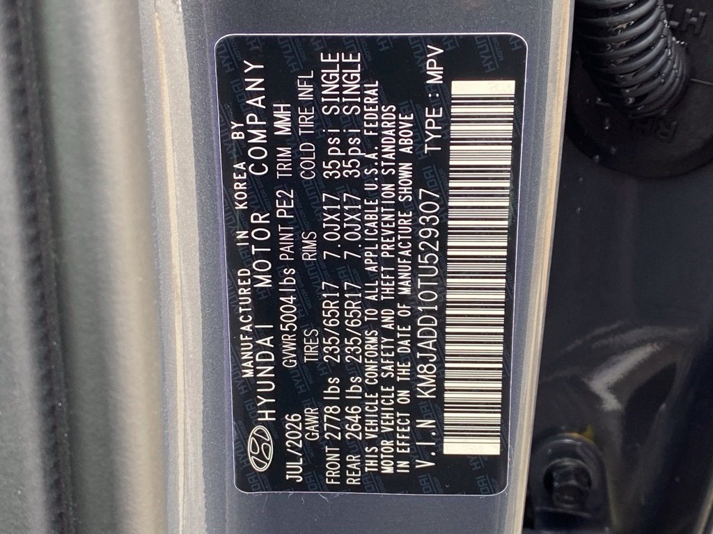 2026 Hyundai TUCSON HYBRID Blue SE