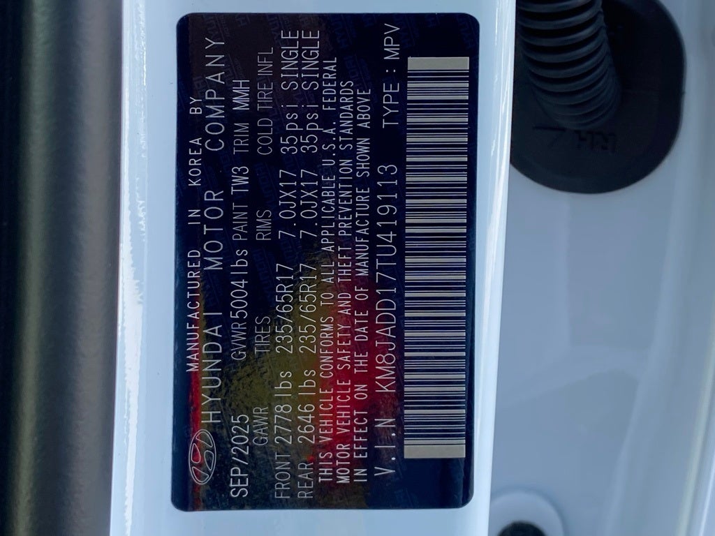 2026 Hyundai TUCSON HYBRID Blue