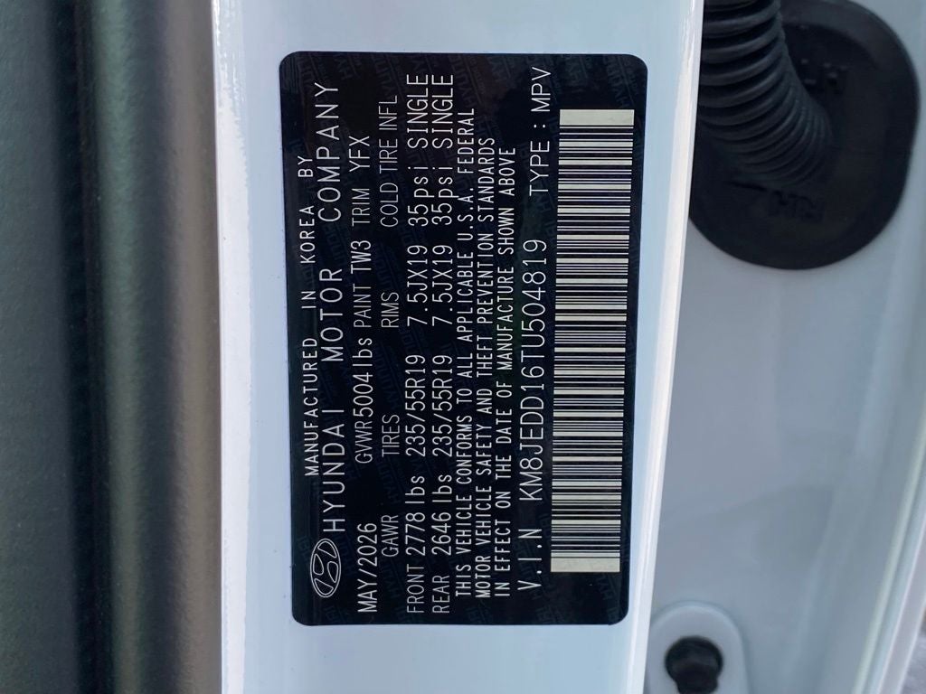2026 Hyundai TUCSON HYBRID Limited