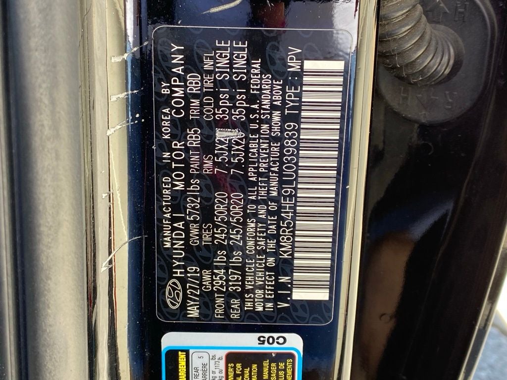 2020 Hyundai PALISADE Limited