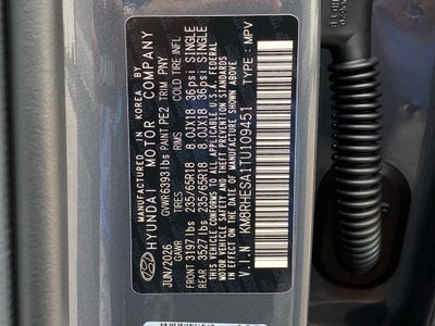 2026 Hyundai PALISADE HYBRID SEL Premium 7P