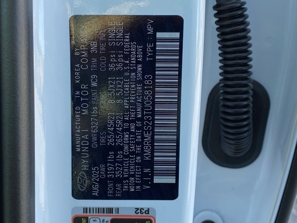 2026 Hyundai PALISADE Calligraphy AWD