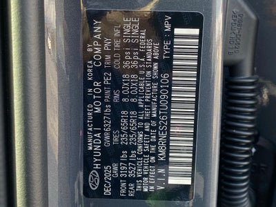 2026 Hyundai PALISADE SEL Premium AWD