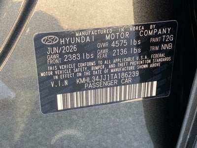2026 Hyundai SONATA HYBRID SEL