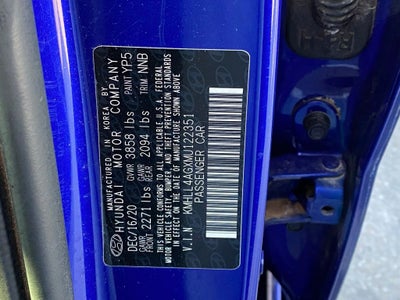 2021 Hyundai ELANTRA SE