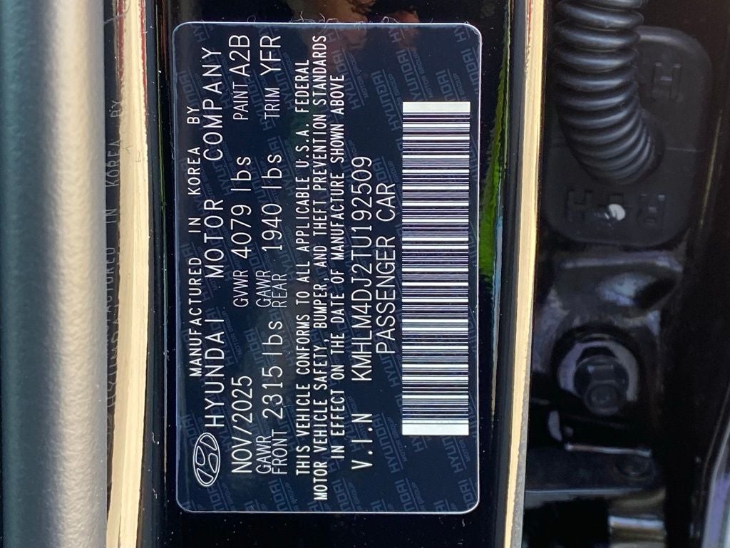 2026 Hyundai ELANTRA HYBRID Blue