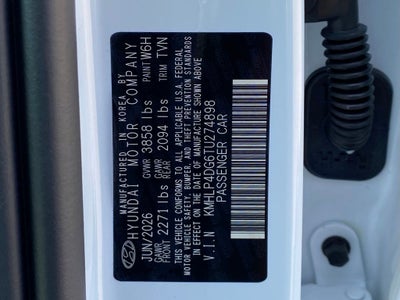 2026 Hyundai ELANTRA Limited