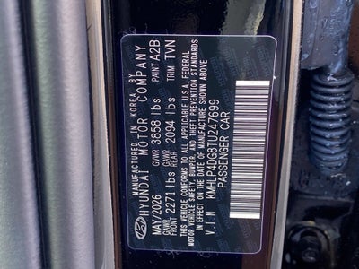 2026 Hyundai ELANTRA Limited
