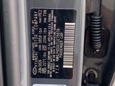 2026 Hyundai ELANTRA Limited