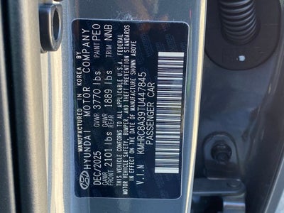 2026 Hyundai VENUE SEL W/Two-Tone Roof