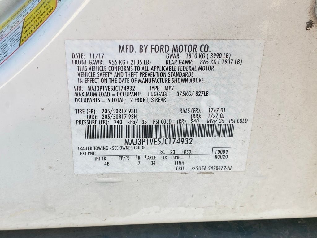 2018 Ford EcoSport Titanium