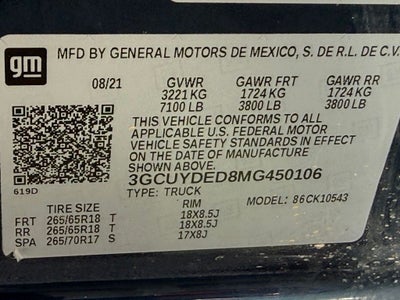 2021 Chevrolet Silverado 1500 LT - 4WD / CLEAN CARFAX HISTORY