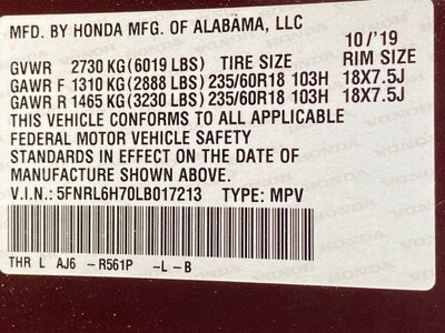 2020 Honda Odyssey EX-L SUPER CLEAN HIGHWAY MILES