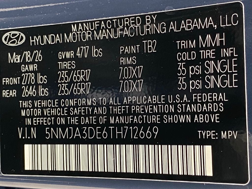 2026 Hyundai TUCSON SE