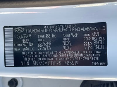 2025 Hyundai TUCSON SE AWD