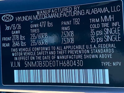 2026 Hyundai TUCSON SEL FWD