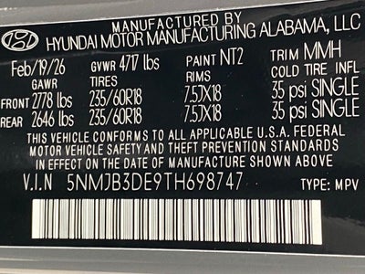 2026 Hyundai TUCSON SEL FWD