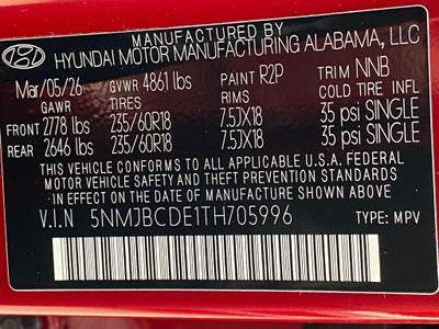 2026 Hyundai TUCSON SEL AWD