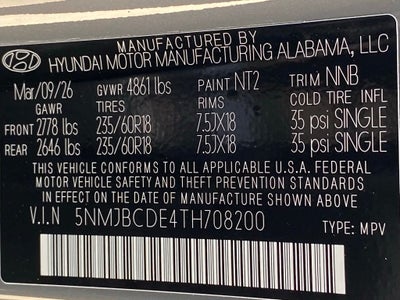 2026 Hyundai TUCSON SEL