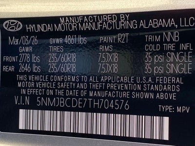 2026 Hyundai TUCSON SEL AWD