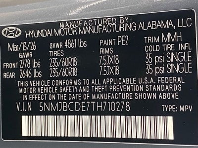 2026 Hyundai TUCSON SEL