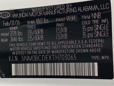 2026 Hyundai TUCSON SEL AWD