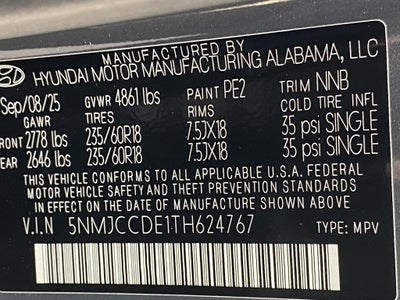 2026 Hyundai TUCSON SEL Premium AWD