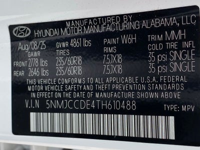 2026 Hyundai TUCSON SEL Premium AWD