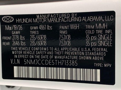 2026 Hyundai TUCSON SEL Premium AWD