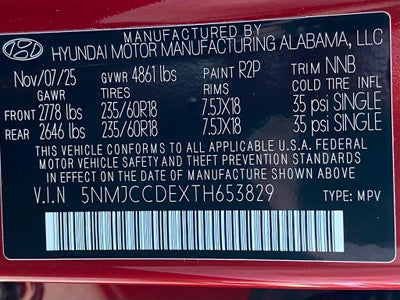 2026 Hyundai TUCSON SEL Premium AWD