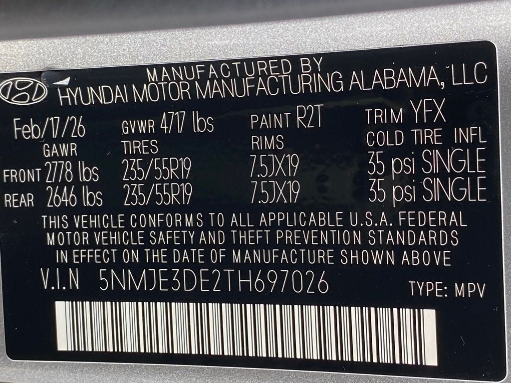 2026 Hyundai TUCSON Limited FWD