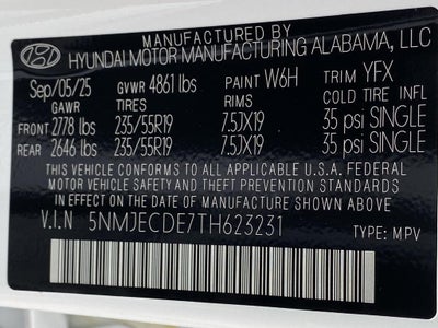 2026 Hyundai TUCSON Limited AWD