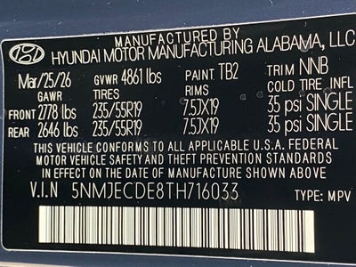 2026 Hyundai TUCSON Limited