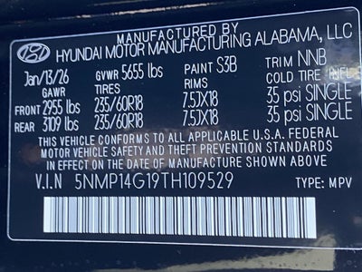 2026 Hyundai SANTA FE HYBRID SE