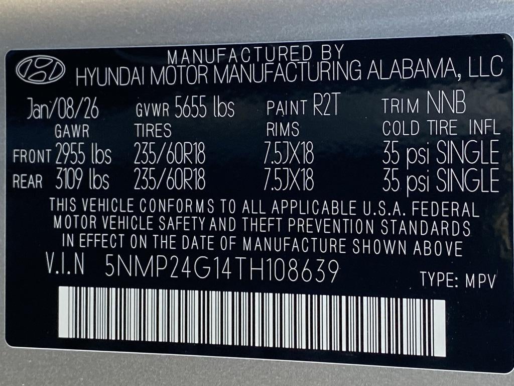 2026 Hyundai SANTA FE HYBRID SEL