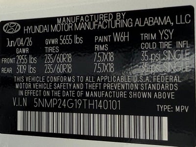2026 Hyundai SANTA FE HYBRID SEL