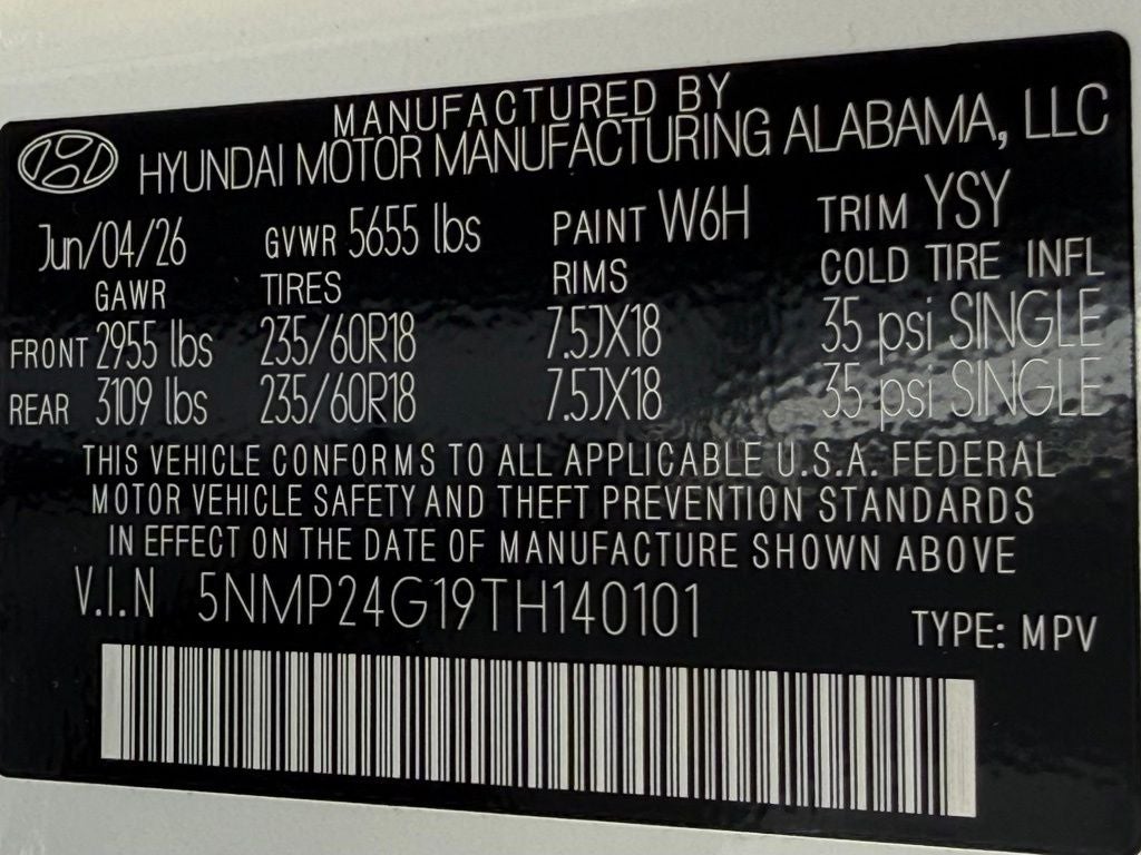 2026 Hyundai SANTA FE HYBRID SEL