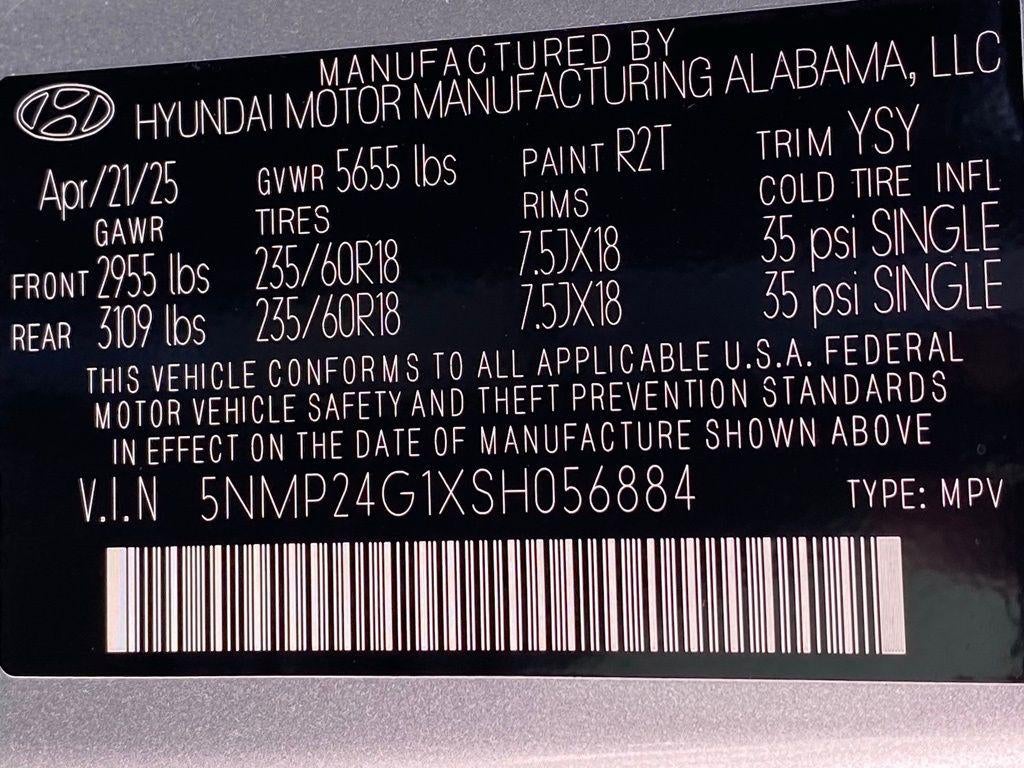 2025 Hyundai SANTA FE HYBRID SEL