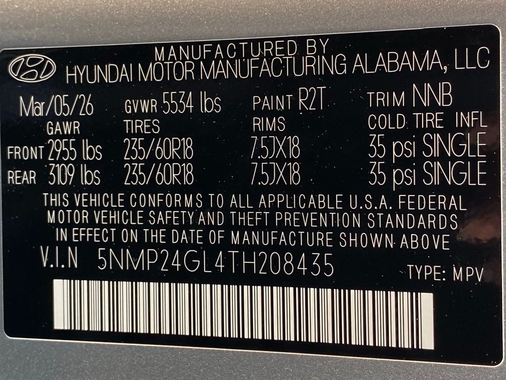 2026 Hyundai SANTA FE SEL