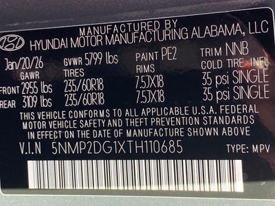 2026 Hyundai SANTA FE HYBRID SEL