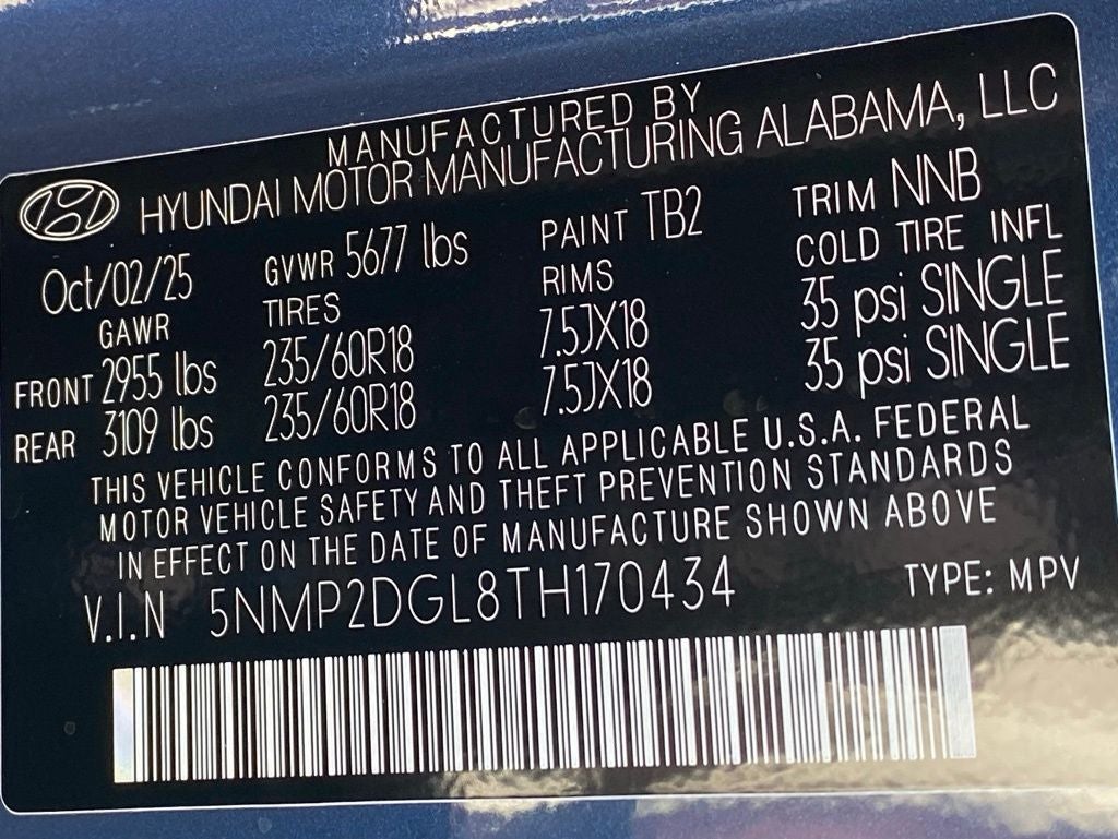 2026 Hyundai SANTA FE SEL AWD